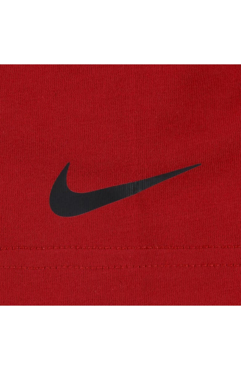 Nike Swoosh T-Shirt & Joggers Set, Alternate, color, Black