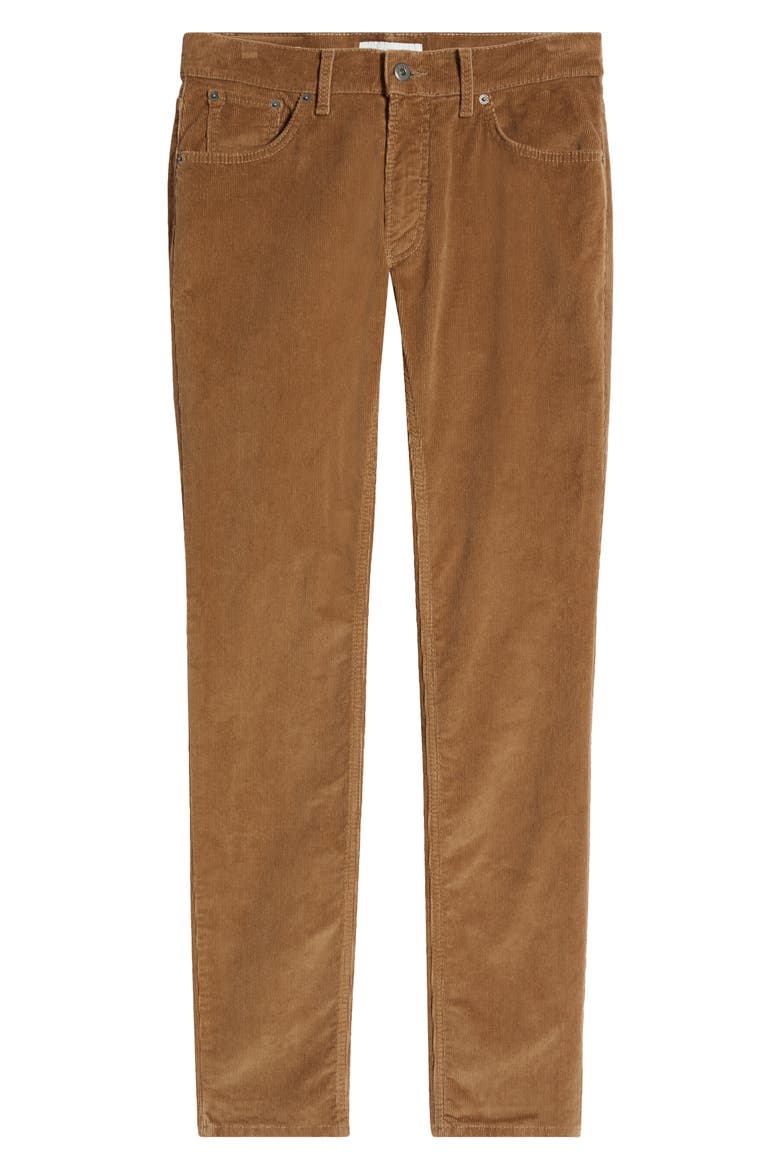 Chuck Modern Fit Stretch Corduroy 5-Pocket Pants, Alternate, color, 55-CAMEL