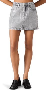 Steve Madden Beck Denim Miniskirt