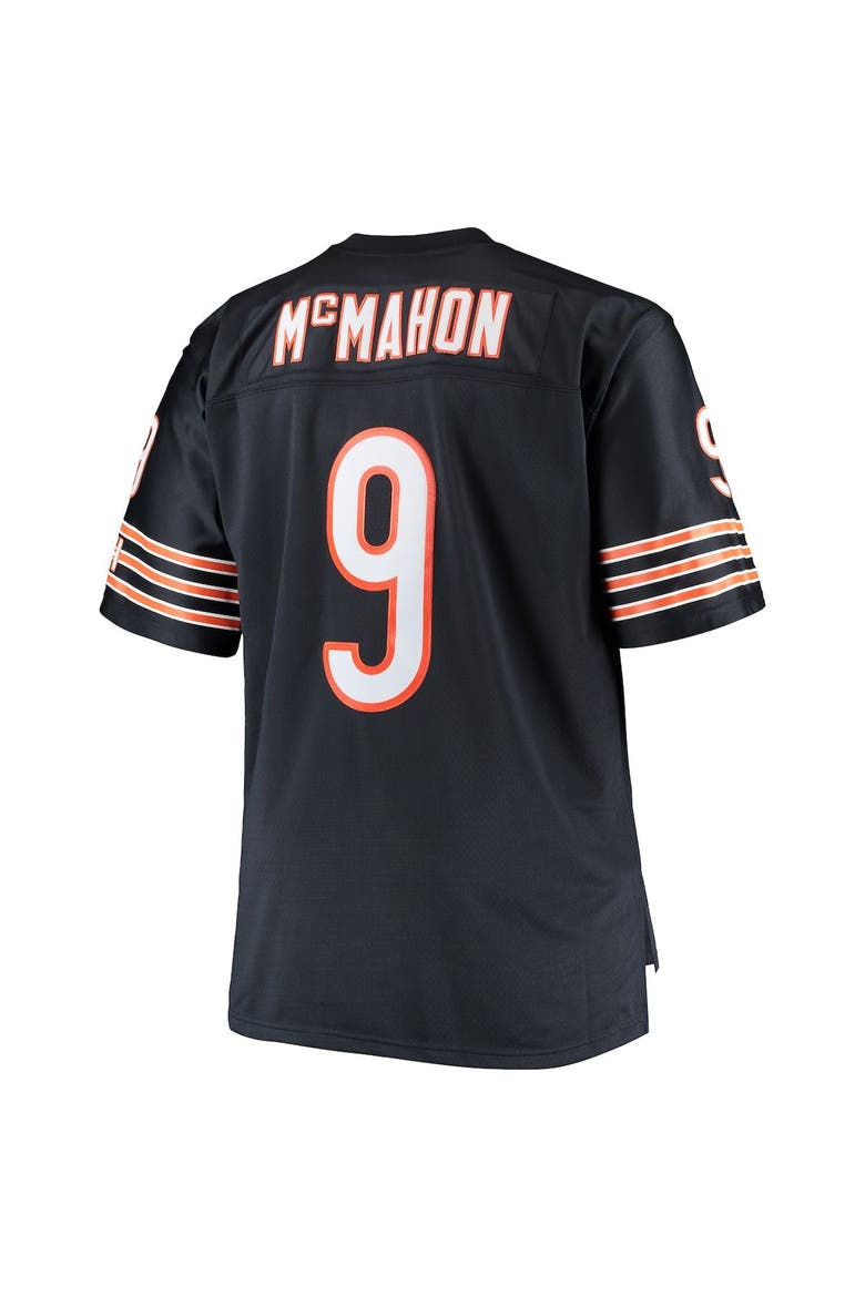 Men's Mitchell & Ness Jim McMahon Navy Chicago Bears Big & Tall 1985 Retired Player Replica Jersey, Alternate, color, Navy