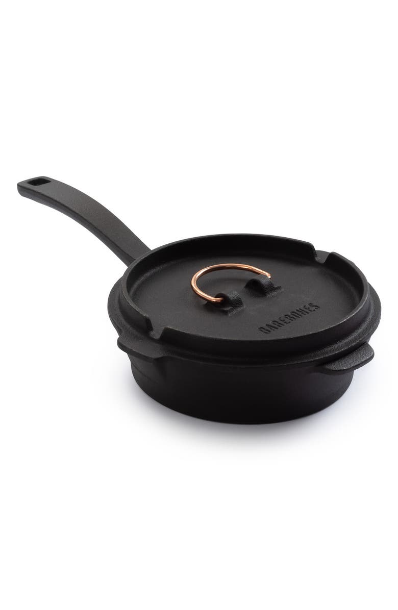 BAREBONES LIVING 6-Inch All-in-One Cast Iron Skillet, Alternate, color, 