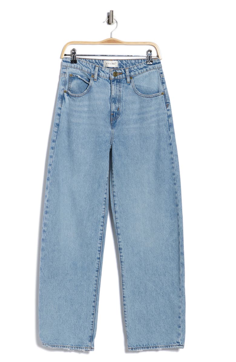 FRAME High Waist Barrel Jeans, Alternate, color, Turbo