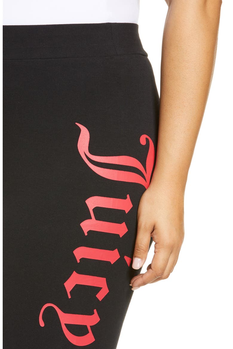 Graphic Leggings, Alternate, color, BLACK