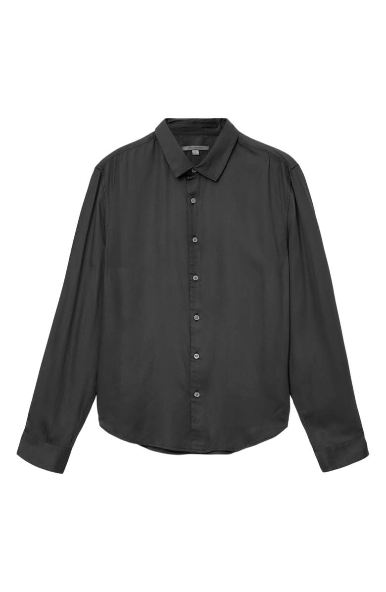 John Varvatos Ross Button-Up Shirt, Alternate, color, Black