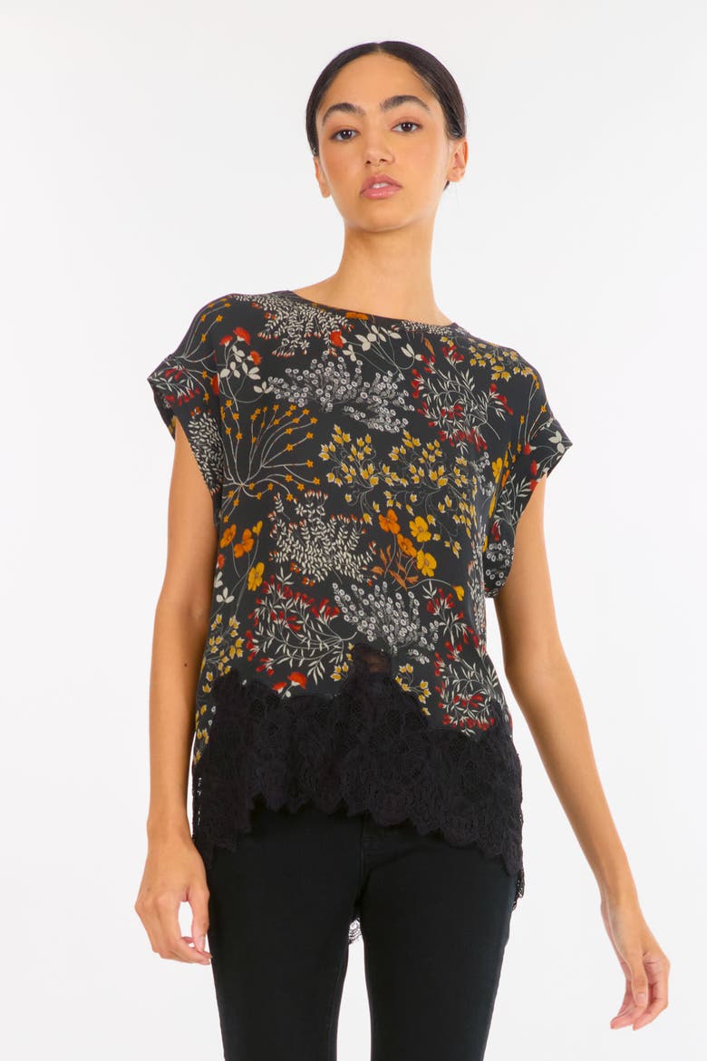 Nalani Top, Alternate, color, Wildflower