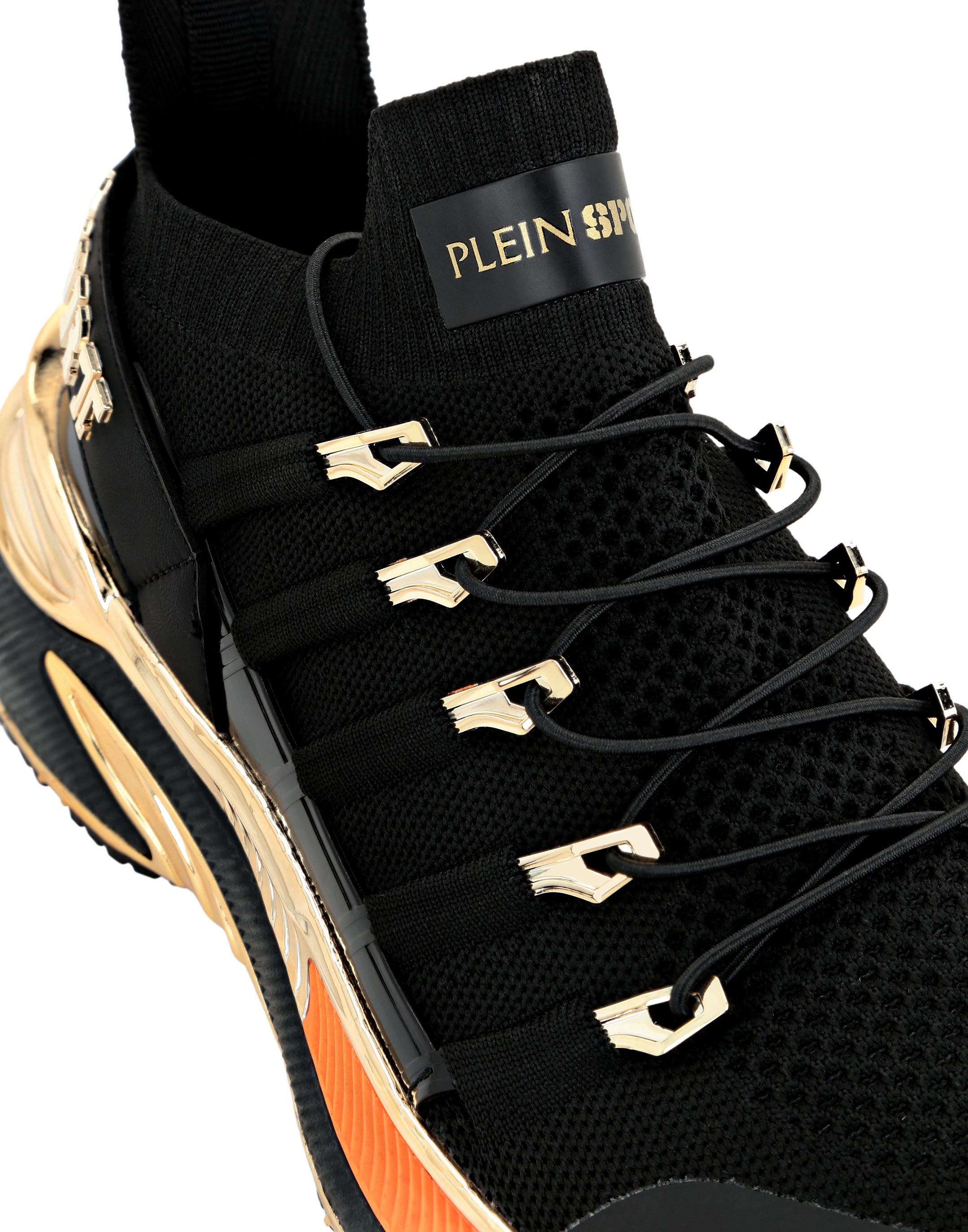 Runner Chrome Surfer Unisex, Alternate, color, black/orangefluo