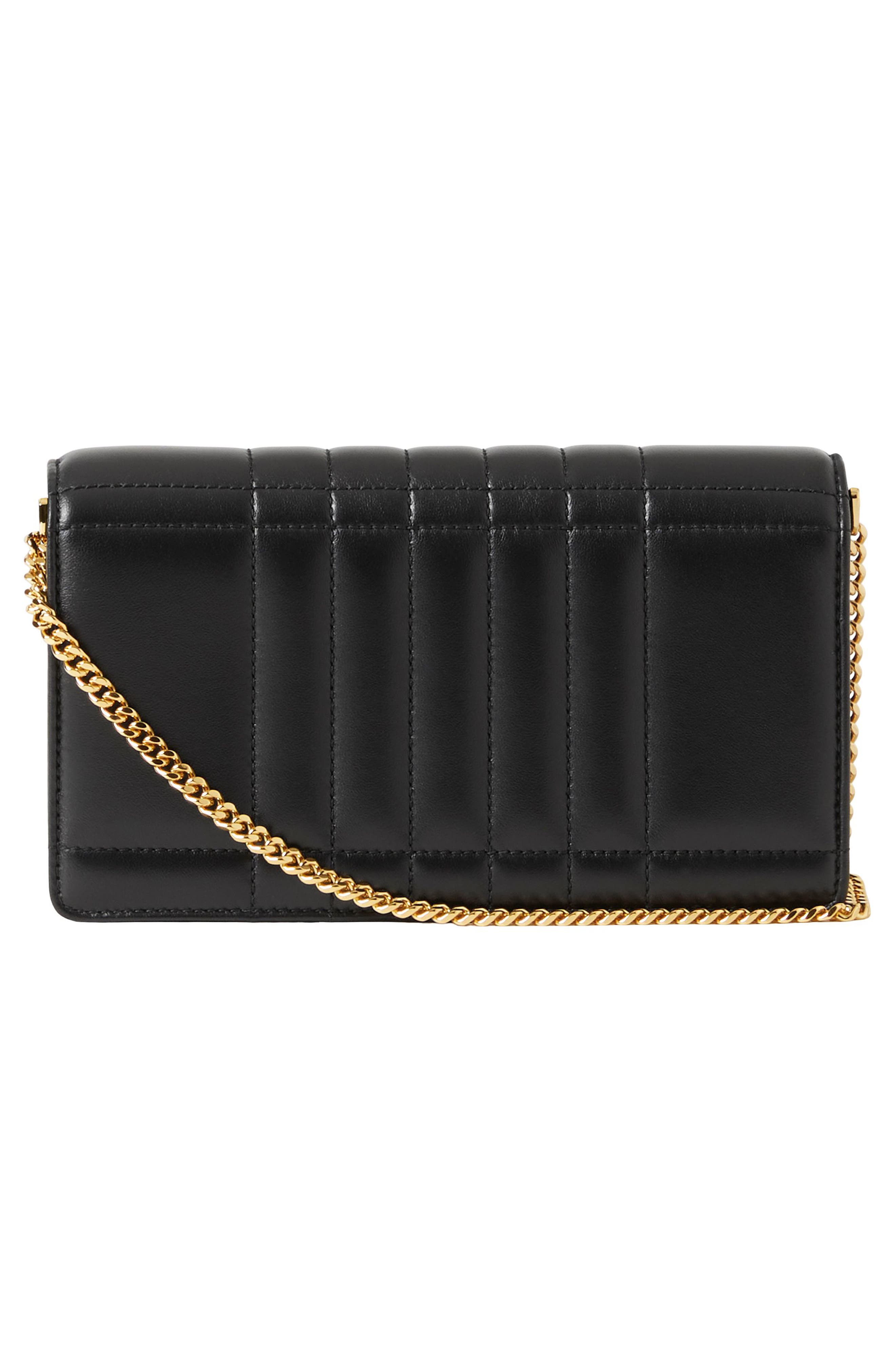 Burberry Lola Quilted Leather Crossbody Bag, Alternate, color, 