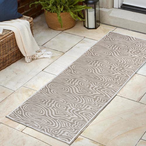 Jonathan Y Eryx Modern Bohemian Abstract Organic Reversible Machine-washable Indoor/outdoor Area Rug In Gray/cream