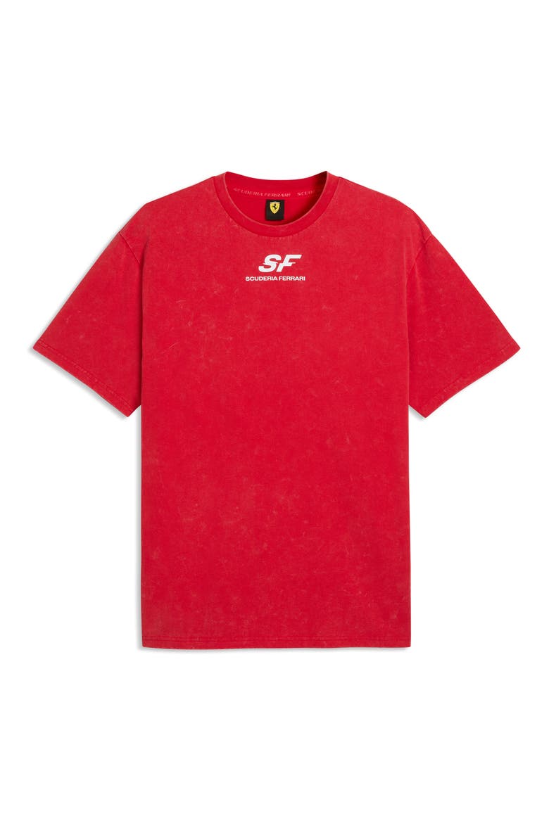 Ferrari Car Graphic T-Shirt, Main, color, ROSSO CORSA