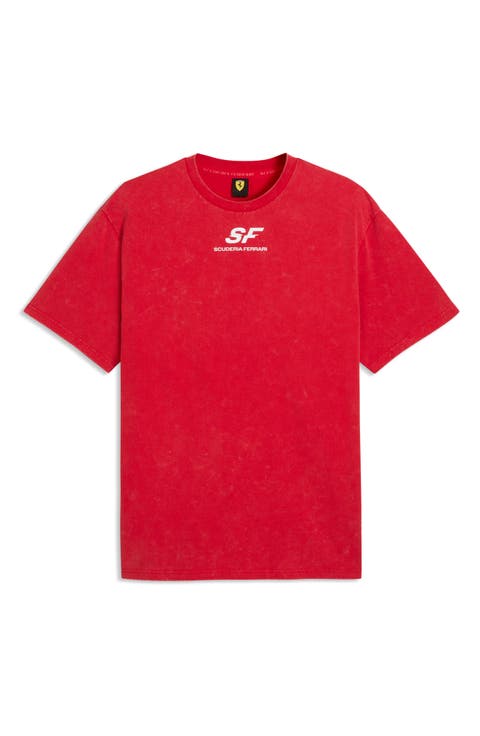 Ferrari Car Graphic T-Shirt