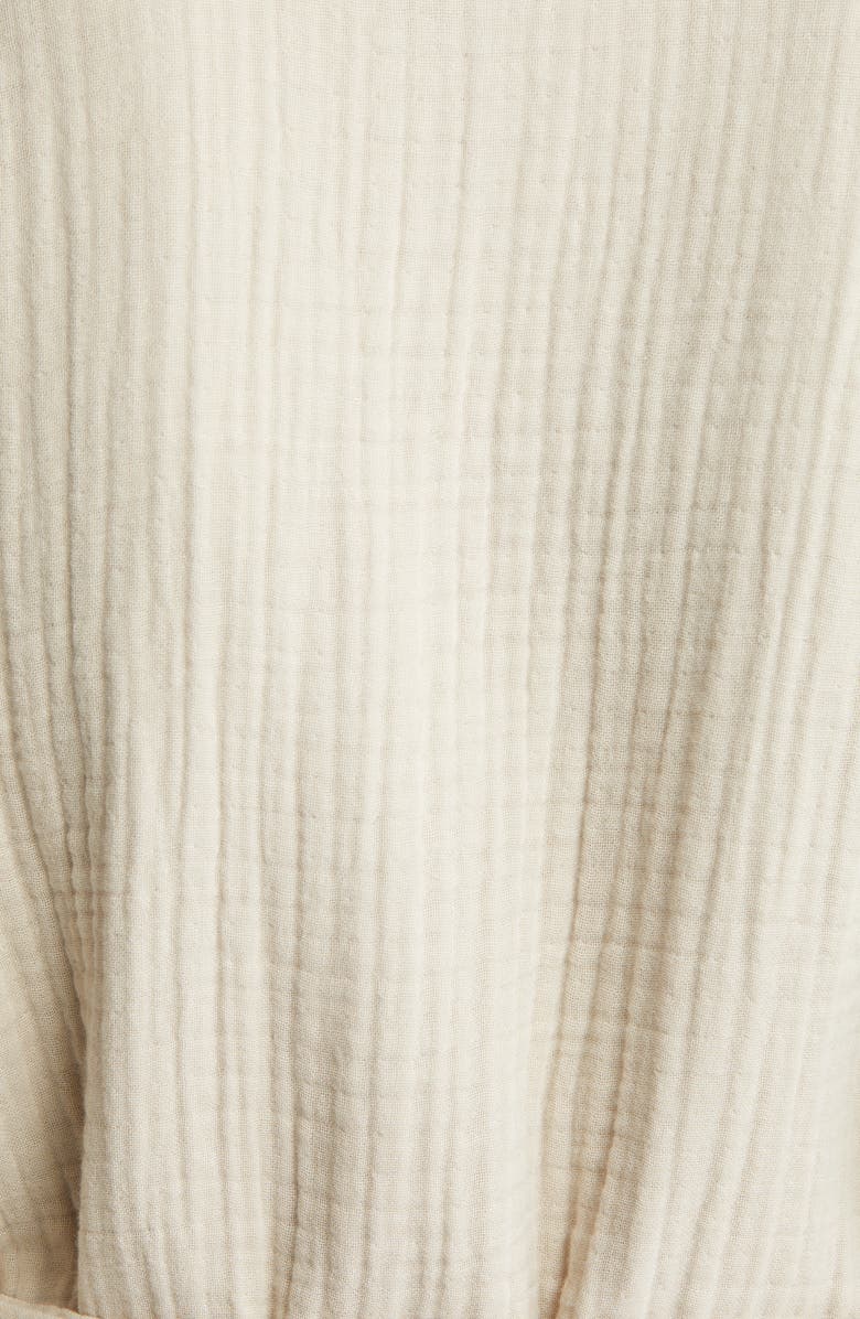 Parachute Gender Inclusive Cloud Cotton Robe, Alternate, color, Bone