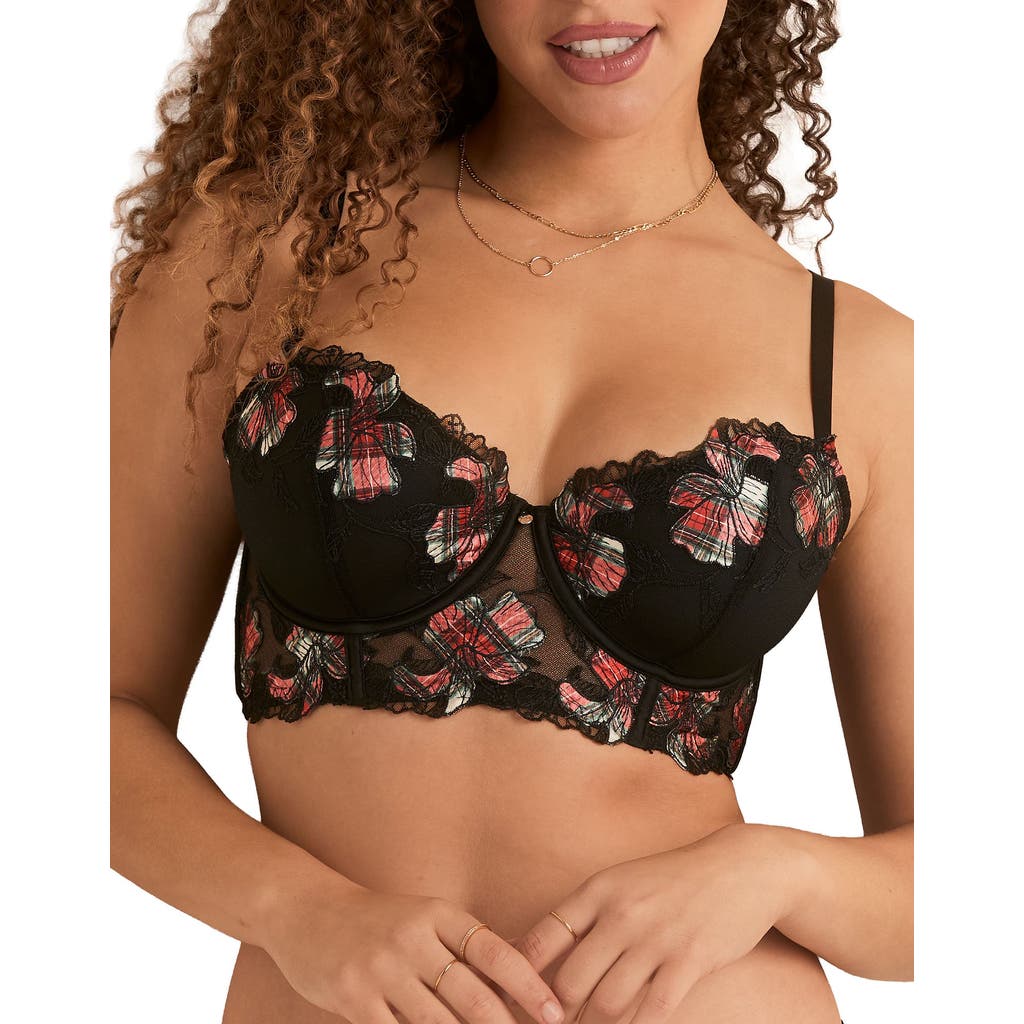 Adore Me Carole Contour Demi Bra In Black