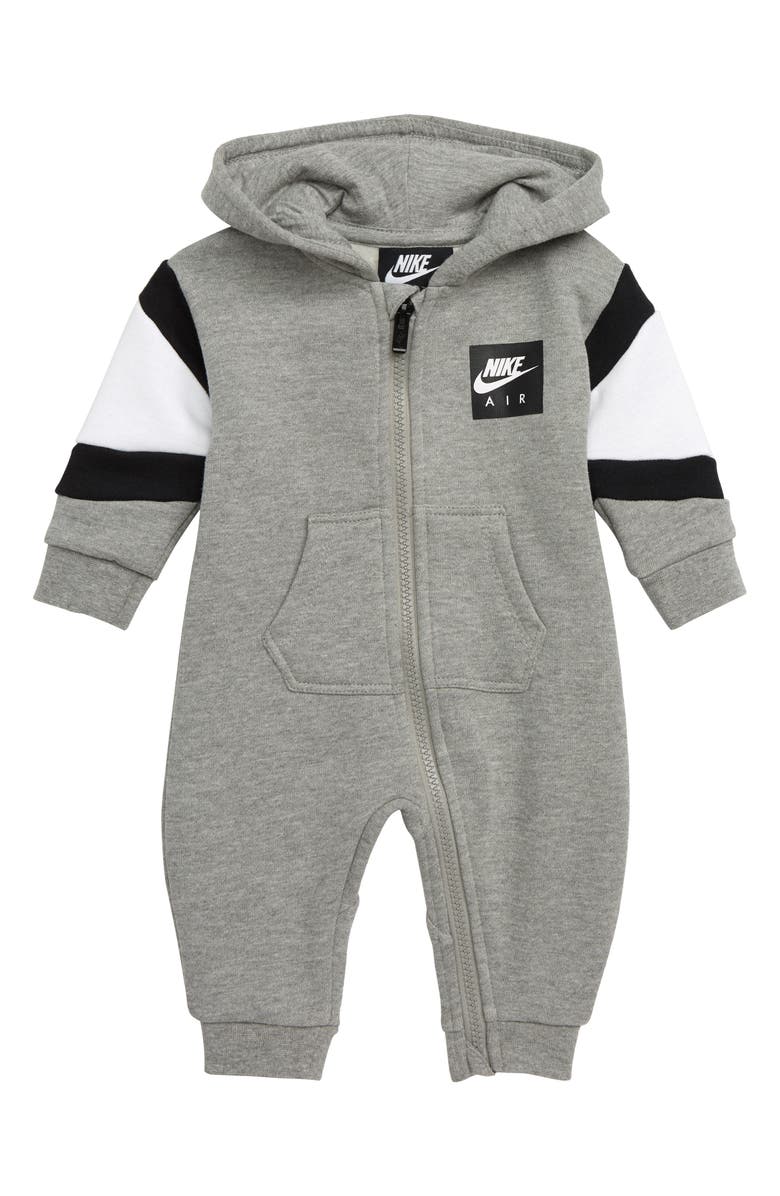 Nike Air Hooded Fleece Romper, Main, color, 