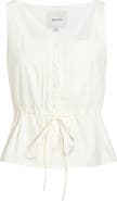 Reformation Elowen Poplin Top