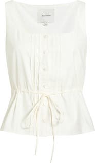 Reformation Elowen Poplin Top