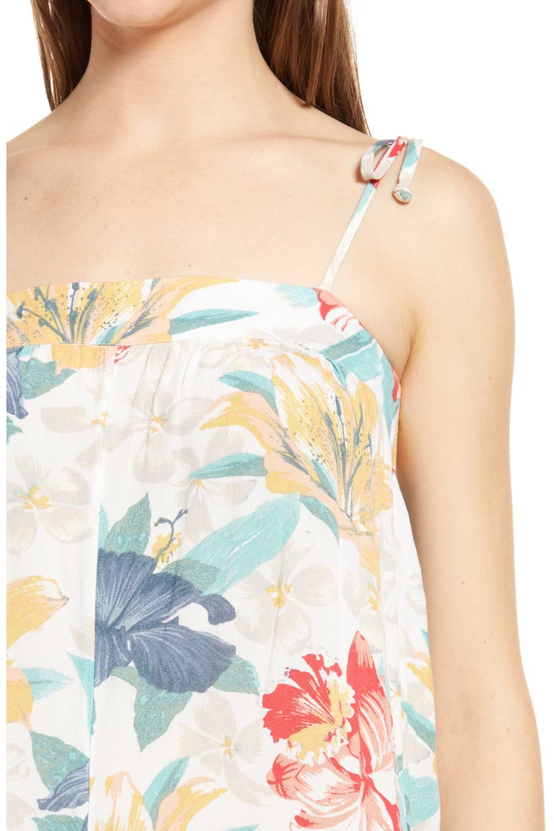 Elliot Tie Shoulder Cami Jumpsuit, Alternate, color, WHITE