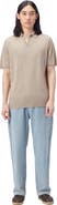 GOBI Mongolian Cashmere Silk Cashmere Polo Shirt