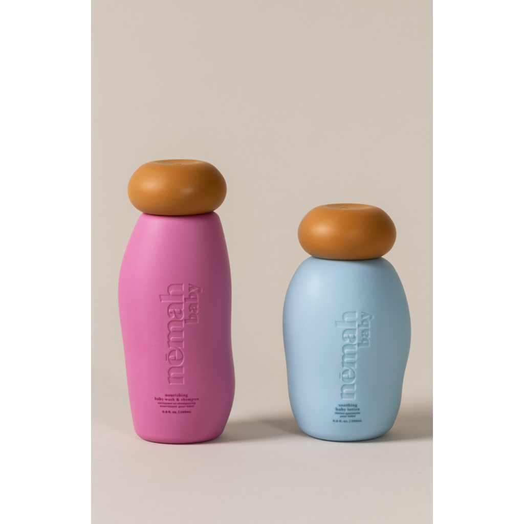Nēmah Bath-Time Duo in Light Blue | Pink  product