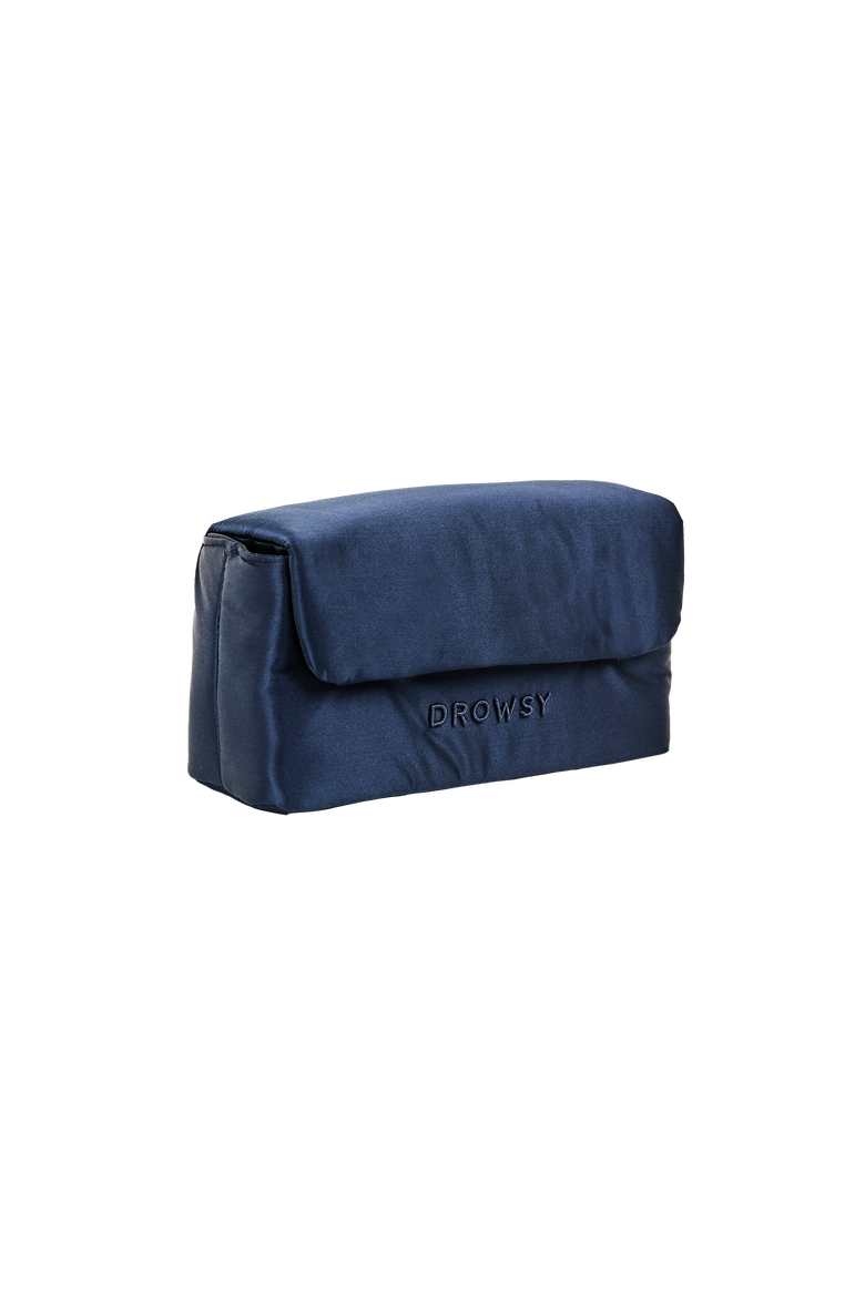 Drowsy Silk Necessaire, Main, color, Midnight Blue