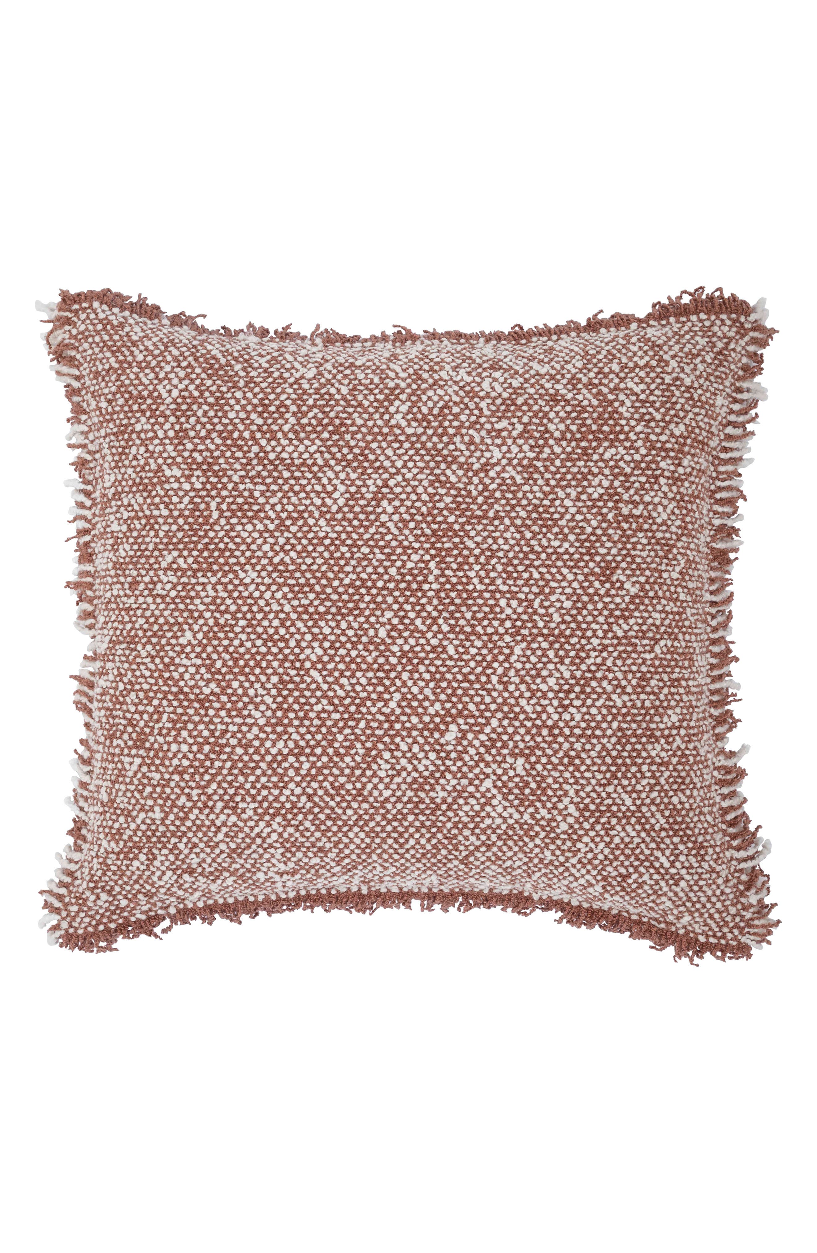 VCNY HOME Heathered Fringe Accent Pillow