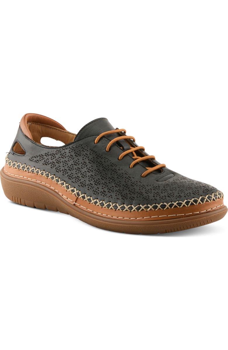 Spring Step Janell Laser Cut Sneaker, Main, color,