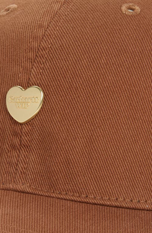 Carhartt Work In Progress Heart Adjustable Cotton Twill Baseball Cap