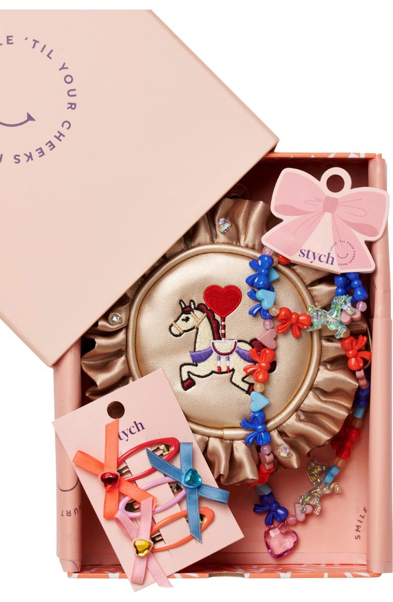 Stych Unicorn Bag and Accessories Gift Box, Main, color, Blue