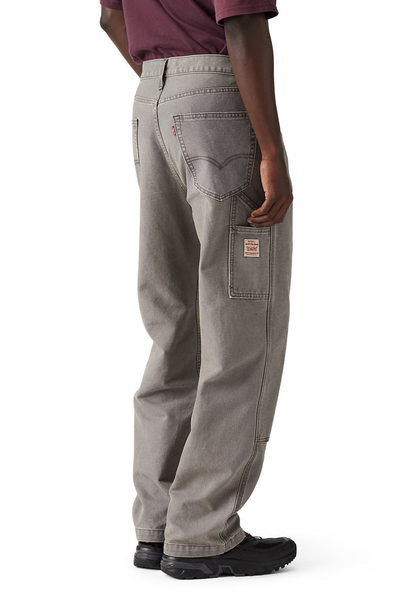 Levi's<sup>®</sup> 568<sup>™</sup> Loose Straight Leg Carpenter Jeans, Alternate, color, Castlerock Double Knee