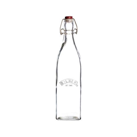 Square Swing Top Bottle, 16 Ounce