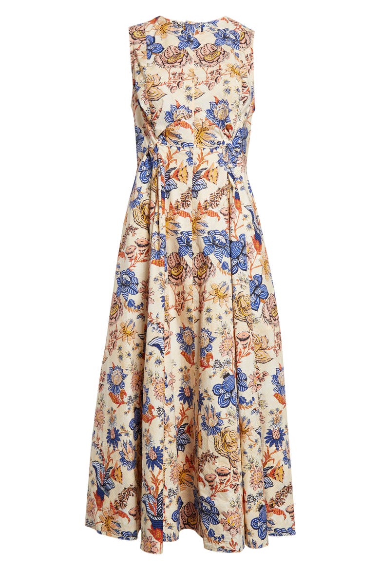 Kaiya Print Sleeveless Dress, Alternate, color, MAGNOLIA