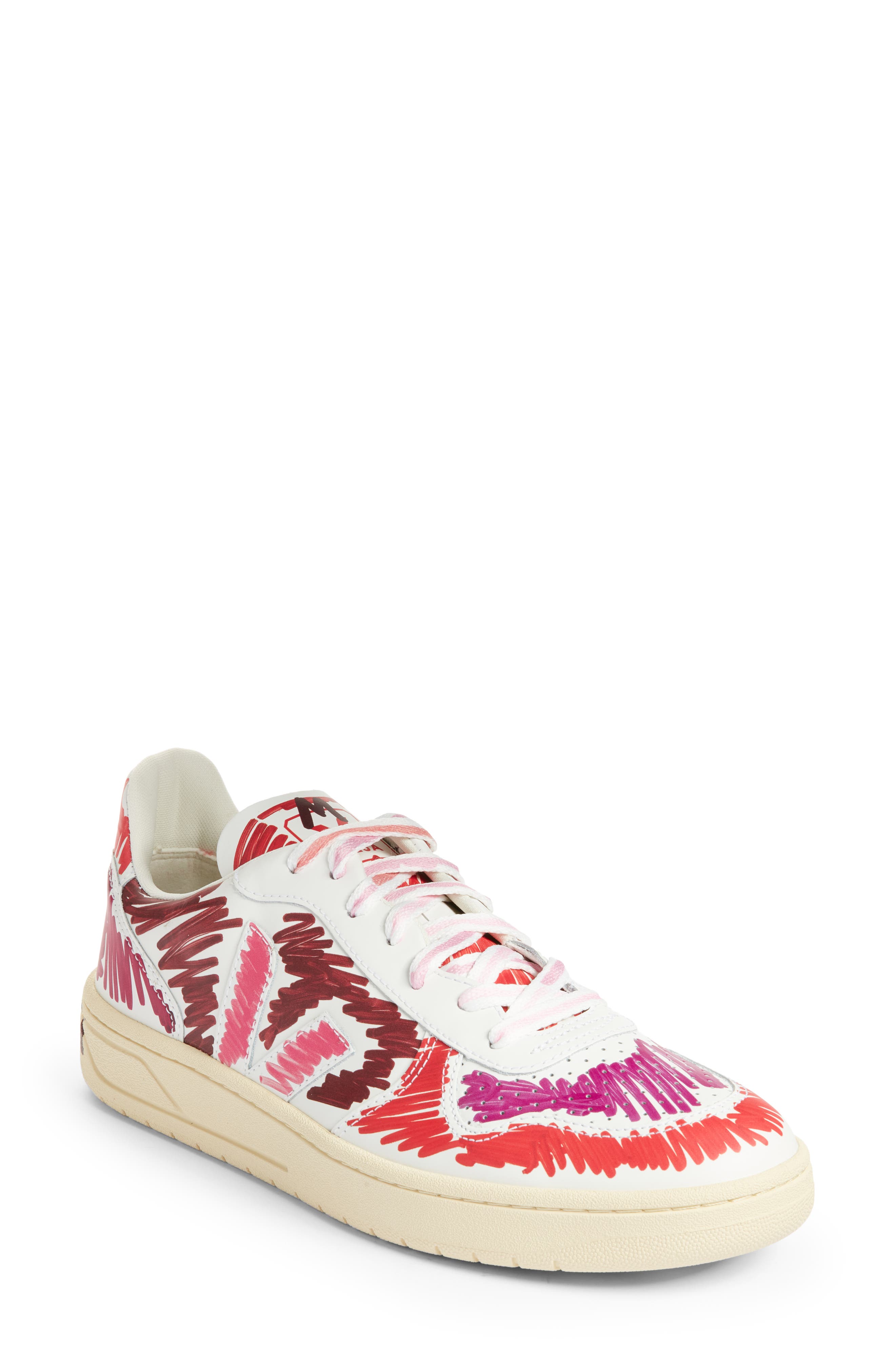 Marni x Veja V-10 Low Top Sneaker, Main, color, 