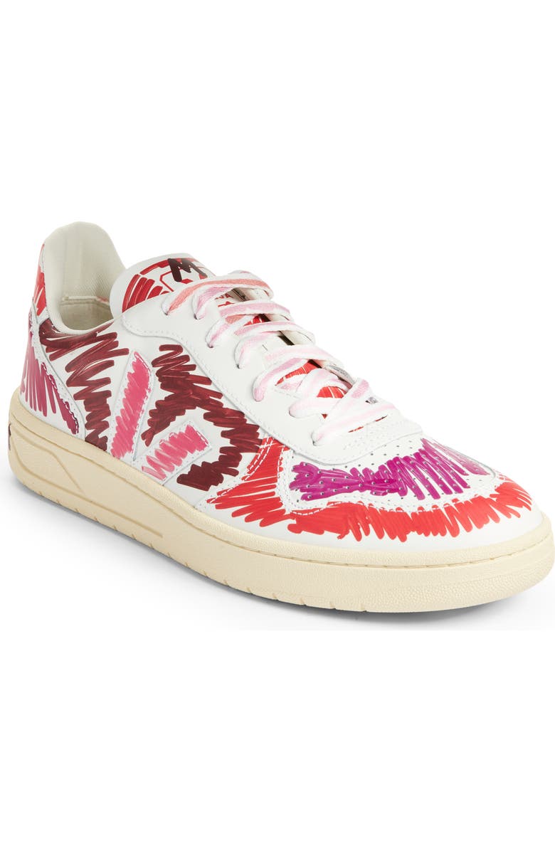 Marni x Veja V-10 Low Top Sneaker, Main, color,