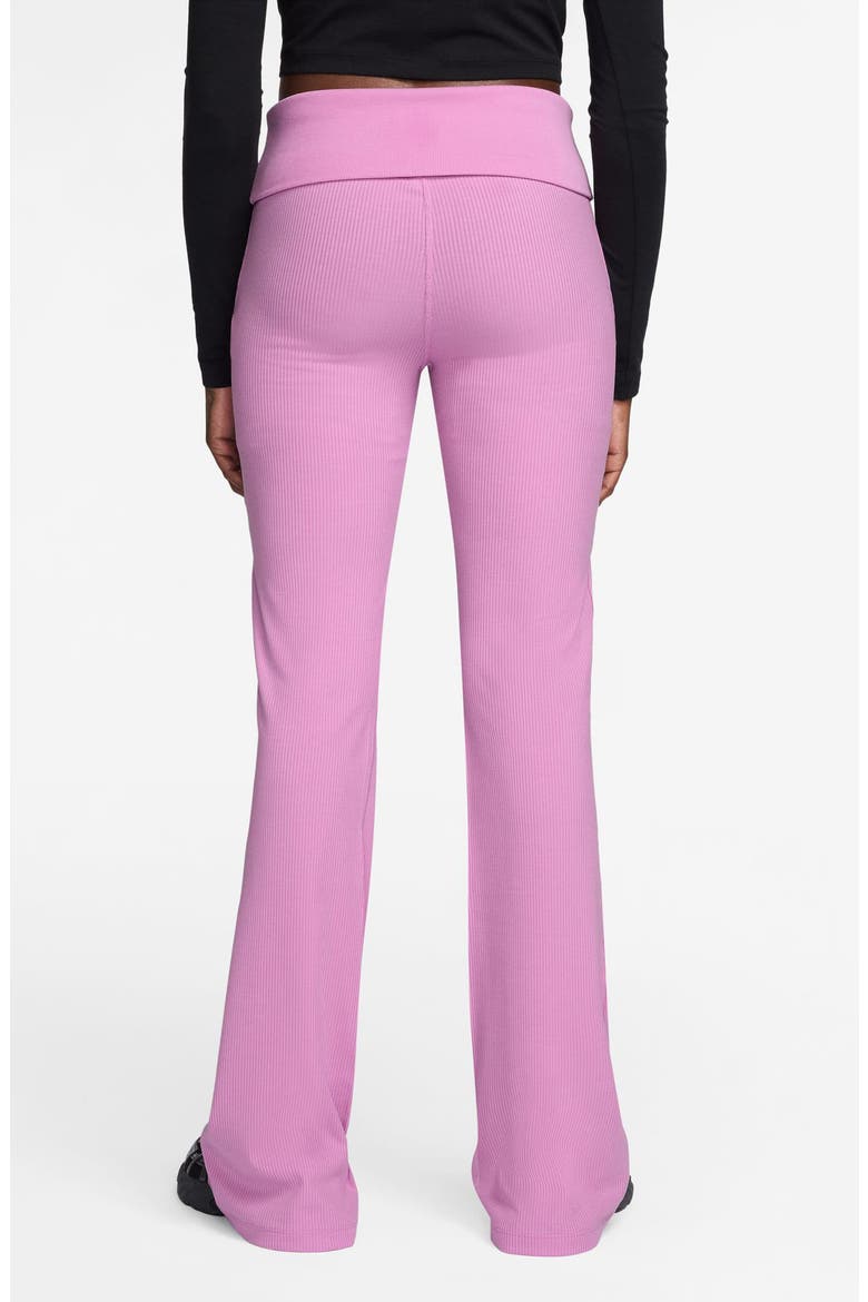 Chill Rib Knit Pants, Alternate, color, LIGHT MAGENTA/ SAIL