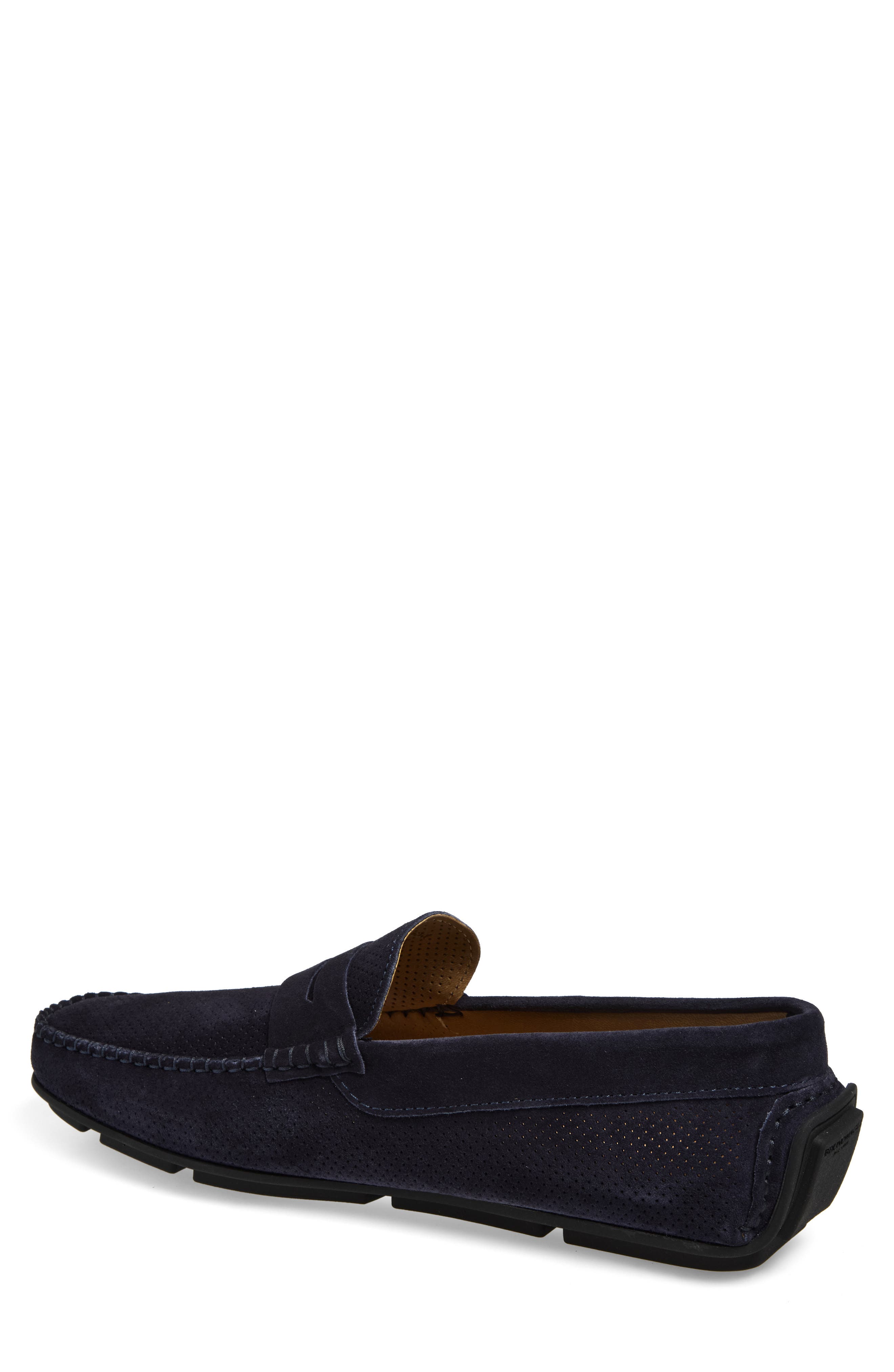 Tannuci Driver, Alternate, color, NAVY SUEDE PERF
