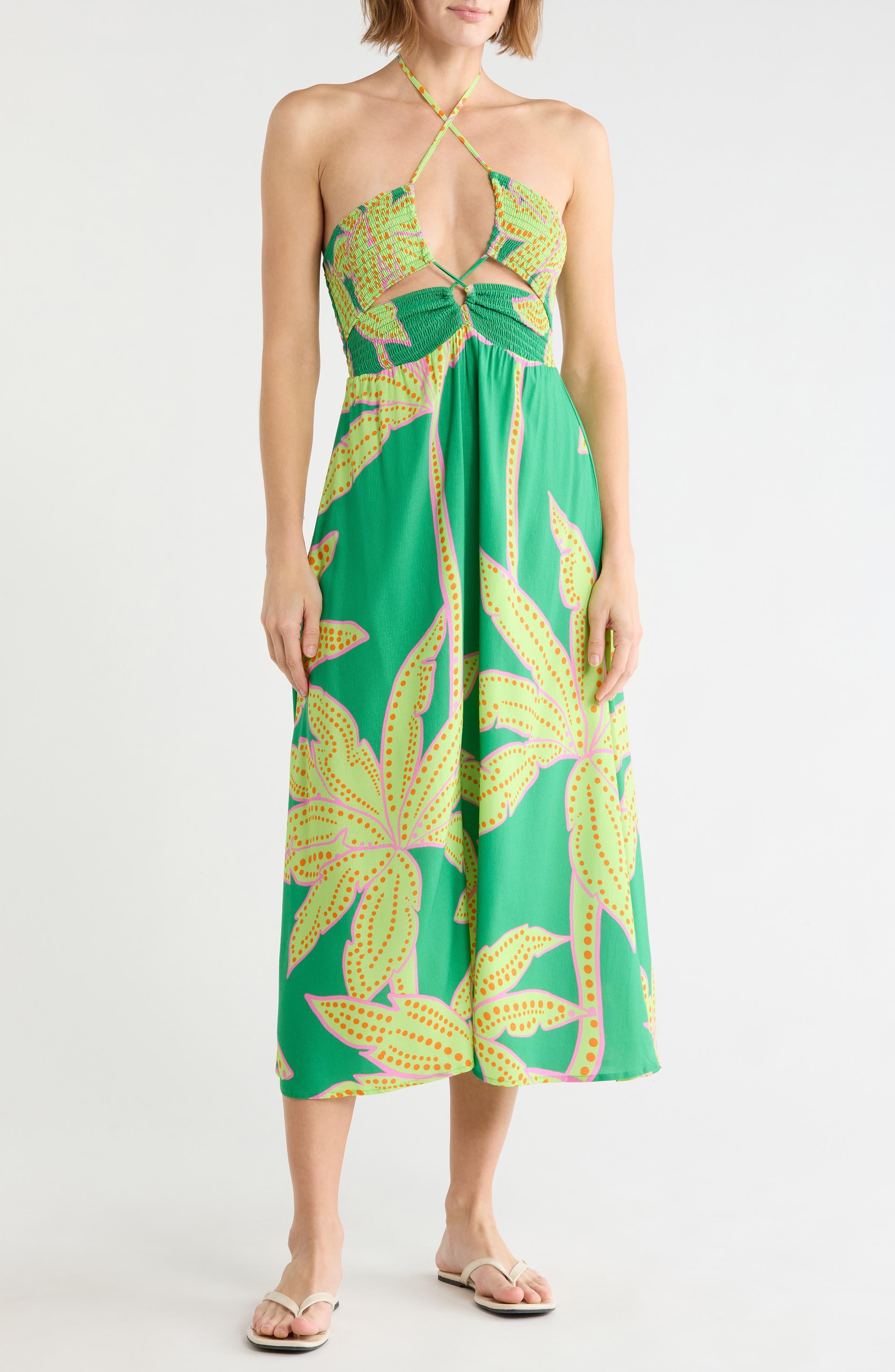 Karhi Cutout Cover-Up Dress