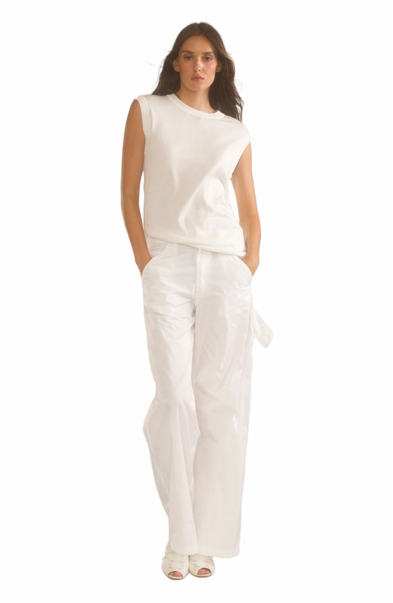 Cynthia Rowley Mica Sleeveless Knit Top, Main, color, 