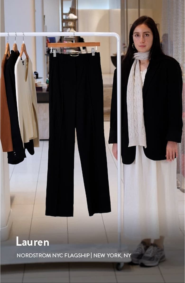 Audrey Wool Flare Pants, sales video thumbnail