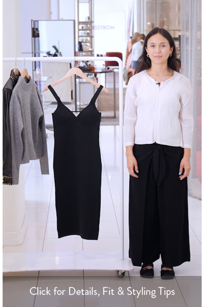 Jimena Cup Knit Dress video