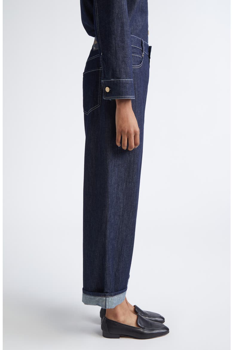 Chiara Crop Wide Leg Jeans, Alternate, color, ULTRAMARINE