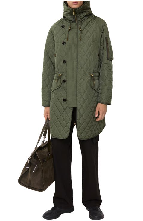 Reissued Quilted Nylon Parka