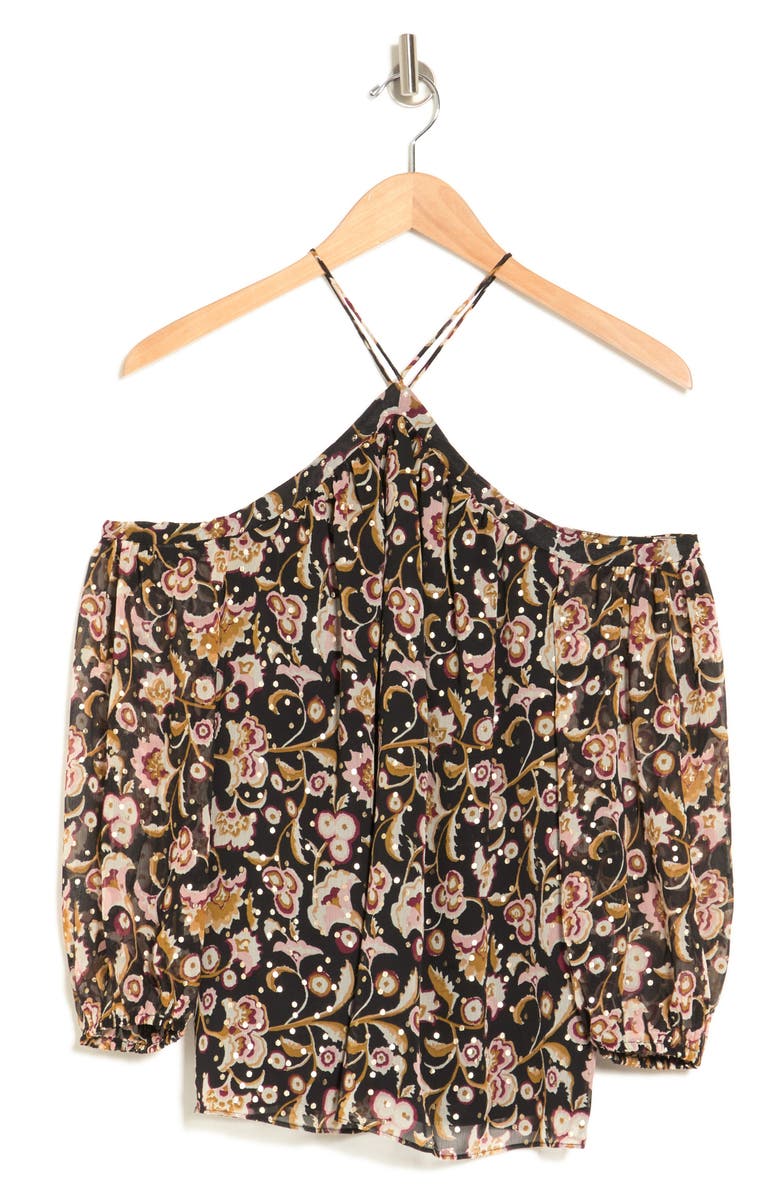 1.STATE Cold Shoulder Halter Top, Alternate, color, 