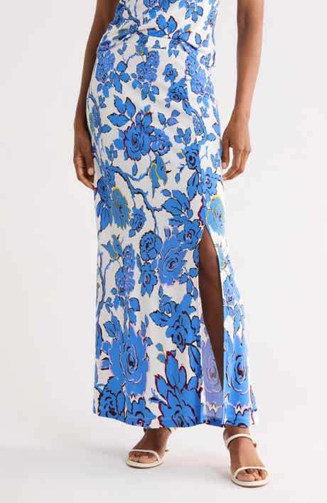 Diane von Furstenberg Isadora Floral Maxi Skirt