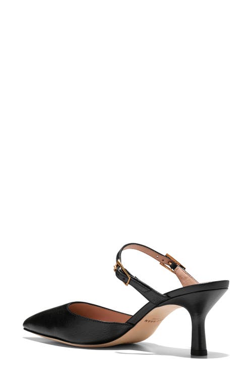 Cole Haan Annalise Pointed Toe Mule In Black