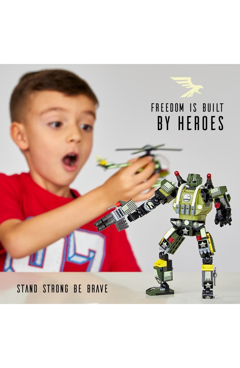 JitteryGit Robotryx Alphazor Army, Alternate, color, Green