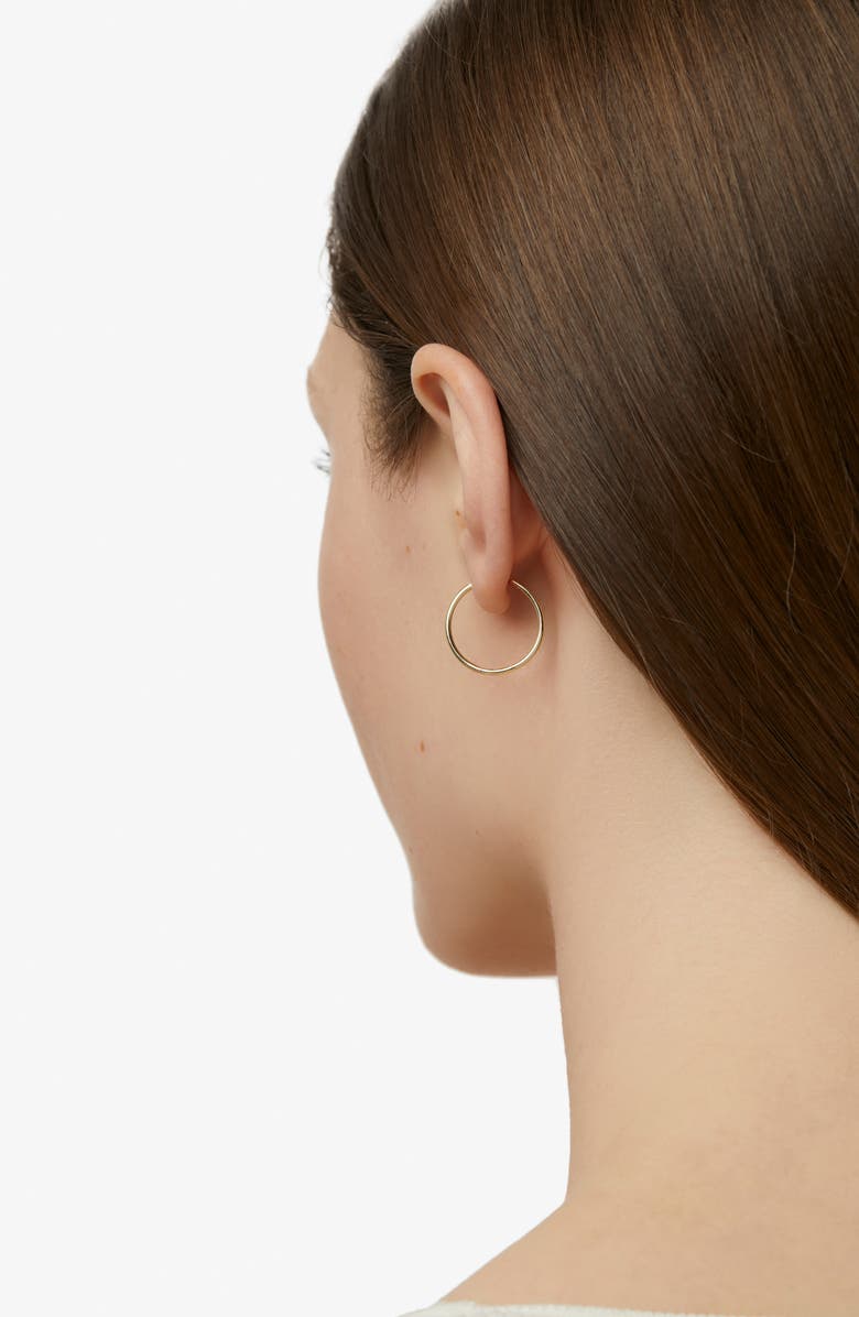 Ana Luisa Large Gold Hoop Earrings - Gold Hoops Medium, Alternate, color,