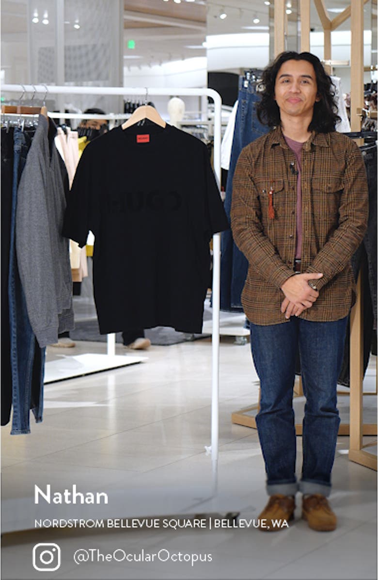 Dinkee Oversize Logo Graphic T-Shirt, sales video thumbnail