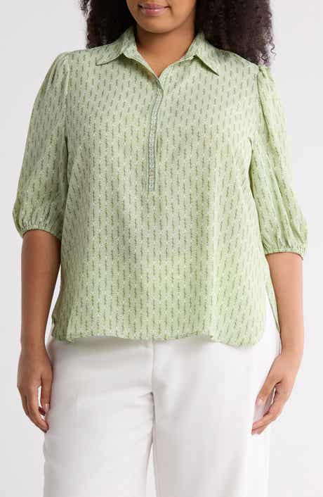 MAX STUDIO Placket Top