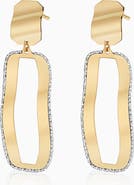 Oradina 14K Gold Bellissima Drop Earrings