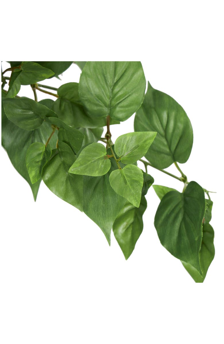 GINGER BIRCH STUDIO Green Faux Foliage Potted Artificial Plant, Alternate, color, Green