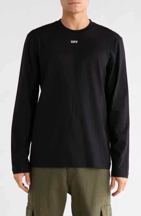 Off-White Brick Skate Long Sleeve Graphic T-Shirt